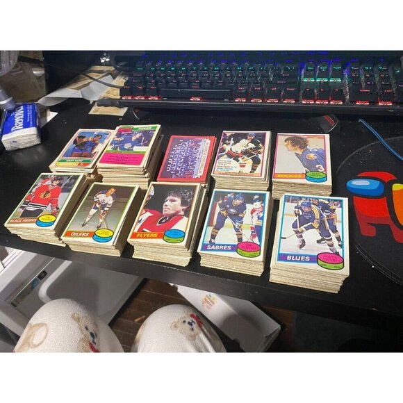 Vintage 1970s-80s Opc Hockey Card Lot O-Pee-Chee NHL GOOD CONDITION 400+ CARDS - Picture 8 of 16
